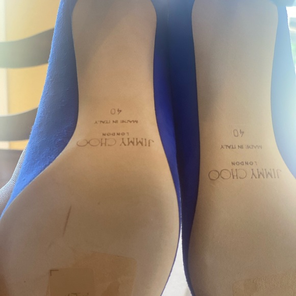 Jimmy Choo 100 Suede Cobalt blue size 40 - Picture 5 of 7